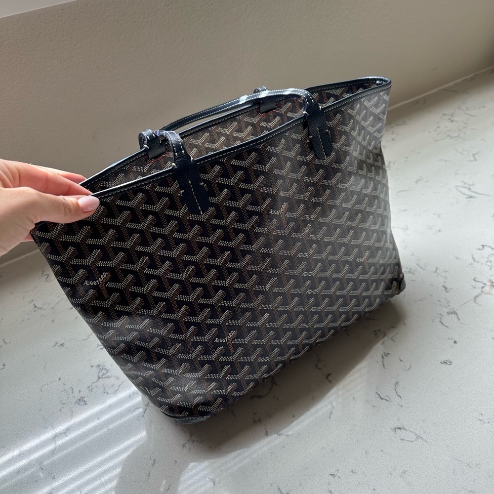 Goyard Navy blue Tote Bag